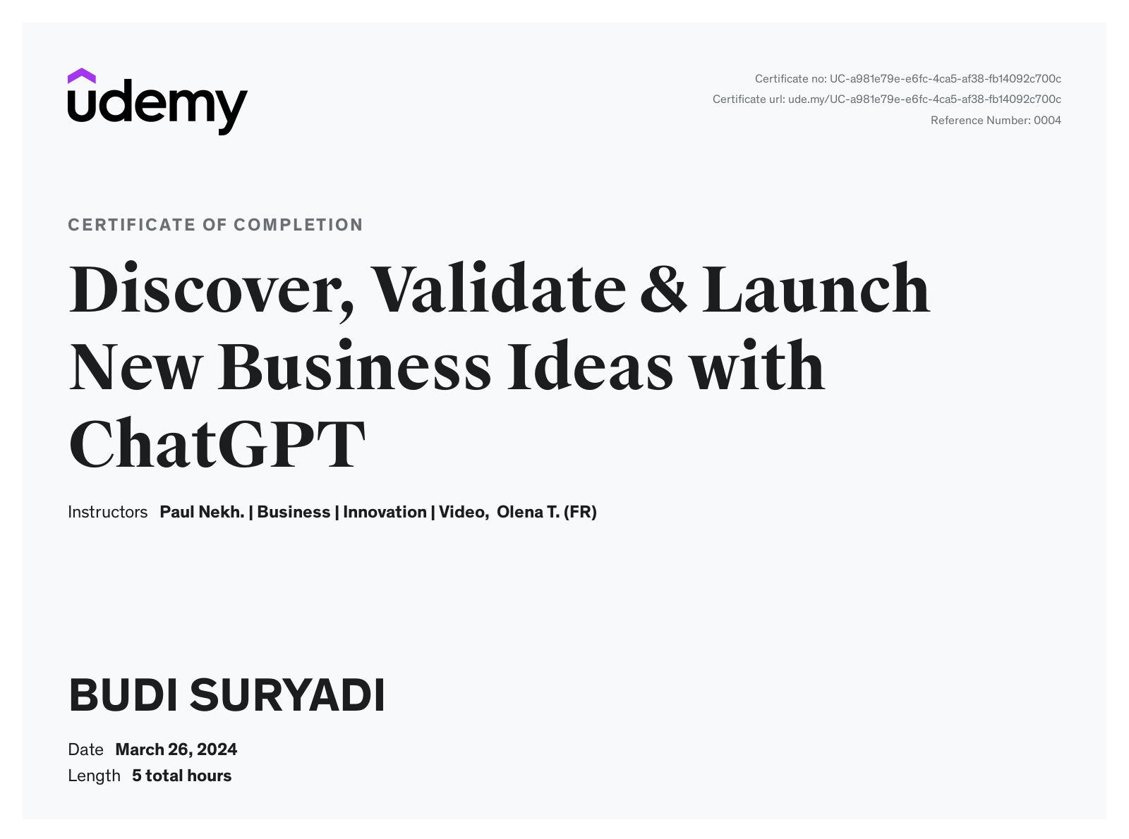 Discover, Validate & Launch New Business Ideas with ChatGPT
